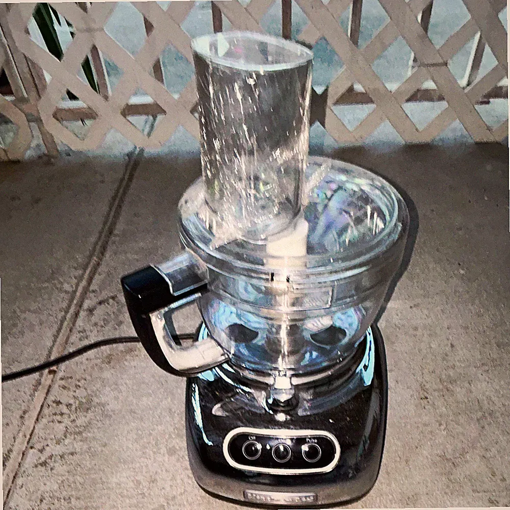 Kitchenaid 8 Cup Full-Size Electric Food Processor/Clear Pulse 2-Speed Bowl Lid