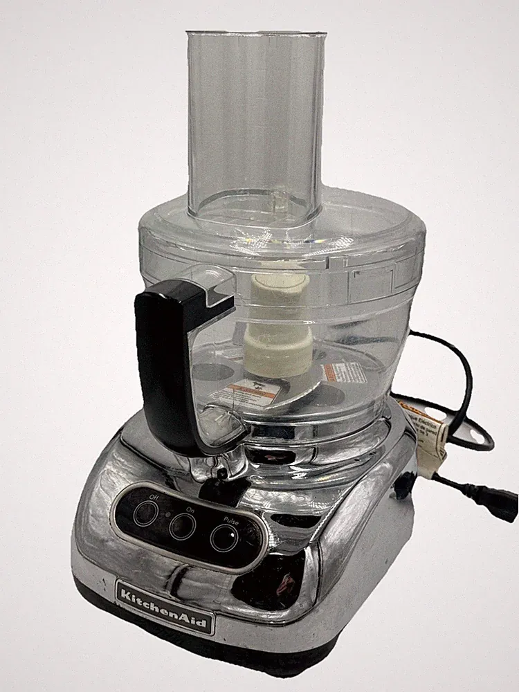 KitchenAid 9-Cup Food Processor MODEL KFP740CR0 Chrome + Accessories Tested