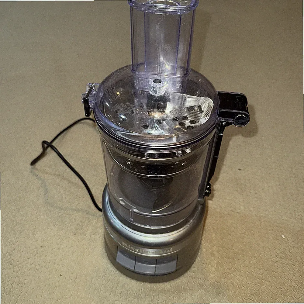 KitchenAid 9 Cup Food Processor Plus KFP0919CCU Multi Blade Chopper Slicer