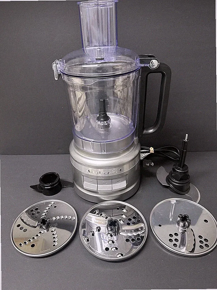 KitchenAid 9 Cup Food Processor | W All Attachments | KFP0919CU | Tested