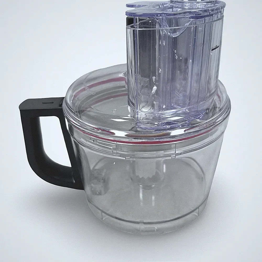 KitchenAid 9 Cup Food Processor Work Bowl Lid Pusher KFP0935QTG New Clear