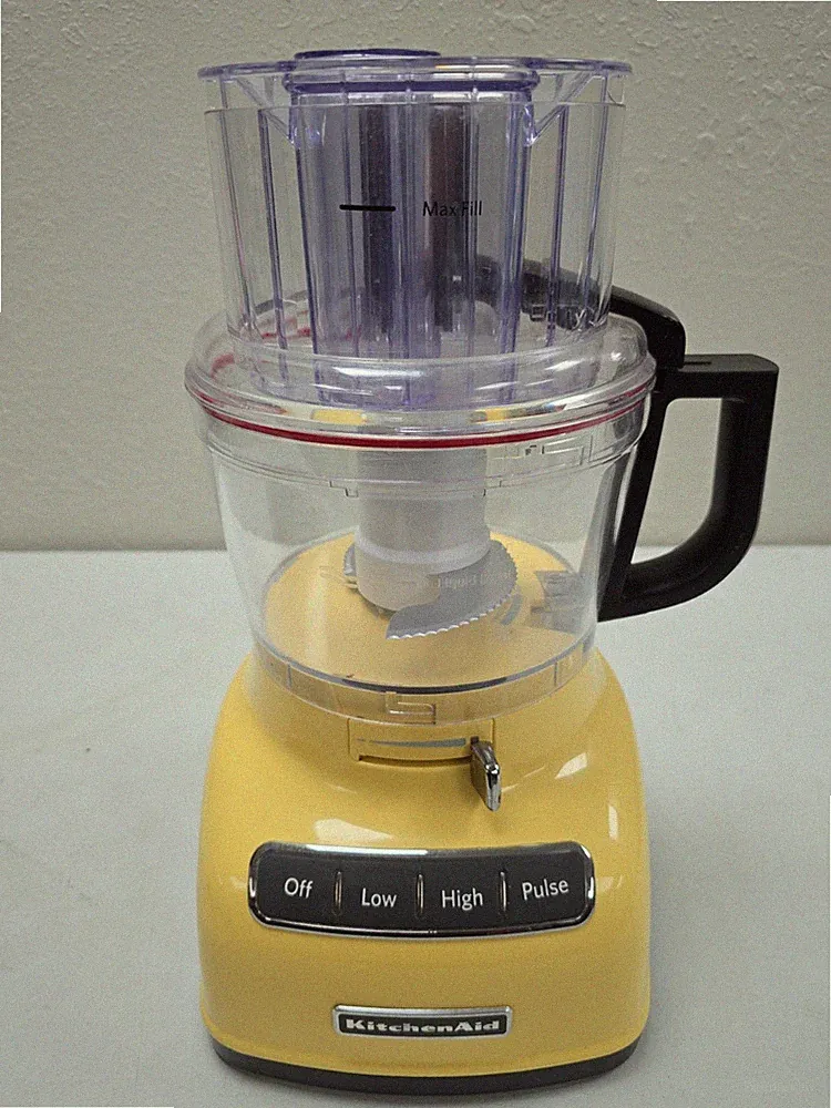 KitchenAid 9-Cup Wide Mouth Food Processor KFP0930 Yellow