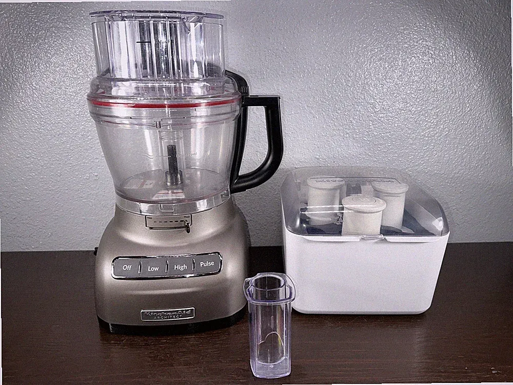 KitchenAid Architect Silver Food Processor KFP1333ACSO + Attachments
