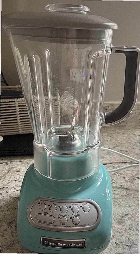 KitchenAid Blue Collection 5-Speed Blender Aqua Sky Pre owned Tested
