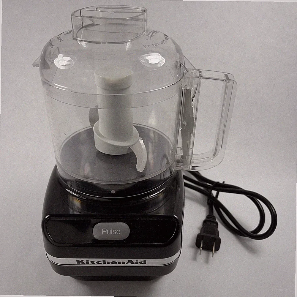 KitchenAid Chef's Chopper Mini Food Processor 3 Cups 25 oz KFC3100OB2 Black