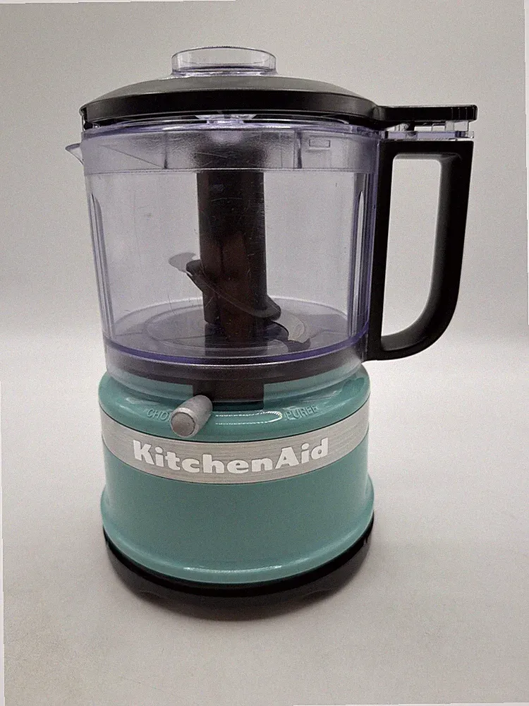 KitchenAid Chopper KFC3516 3.5 Cups Mini Food Processor - Aqua Sky - Chop/Puree