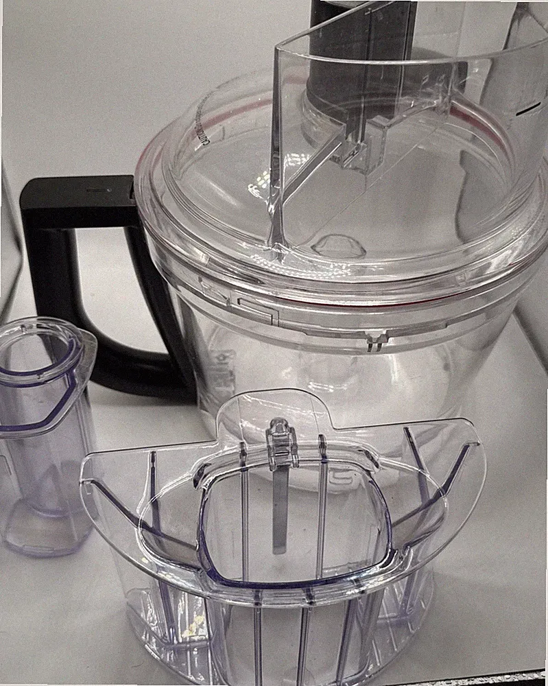 KitchenAid Food Processor 13-Cup OEM Bowl W/ Lid & Pusher & S-Blade KFP13BL