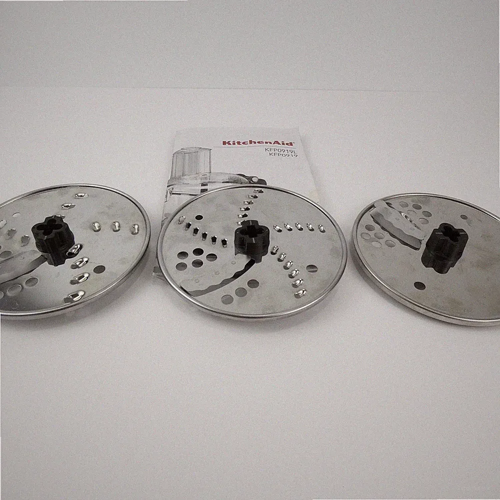 KitchenAid Food Processor 9 & 12 Cup Slice Shredding Discs for KFP0919 KFP0919L