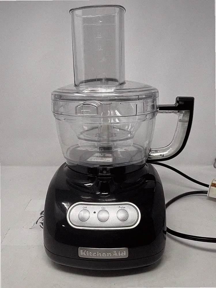 Kitchenaid Food Processor 9 Cup 72oz KFP740Black with all Accessories - Not Used