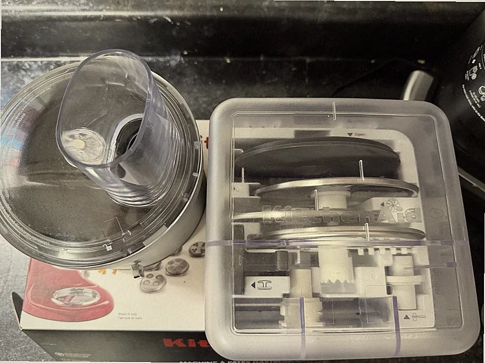 KitchenAid Food Processor Attachment And All Blades