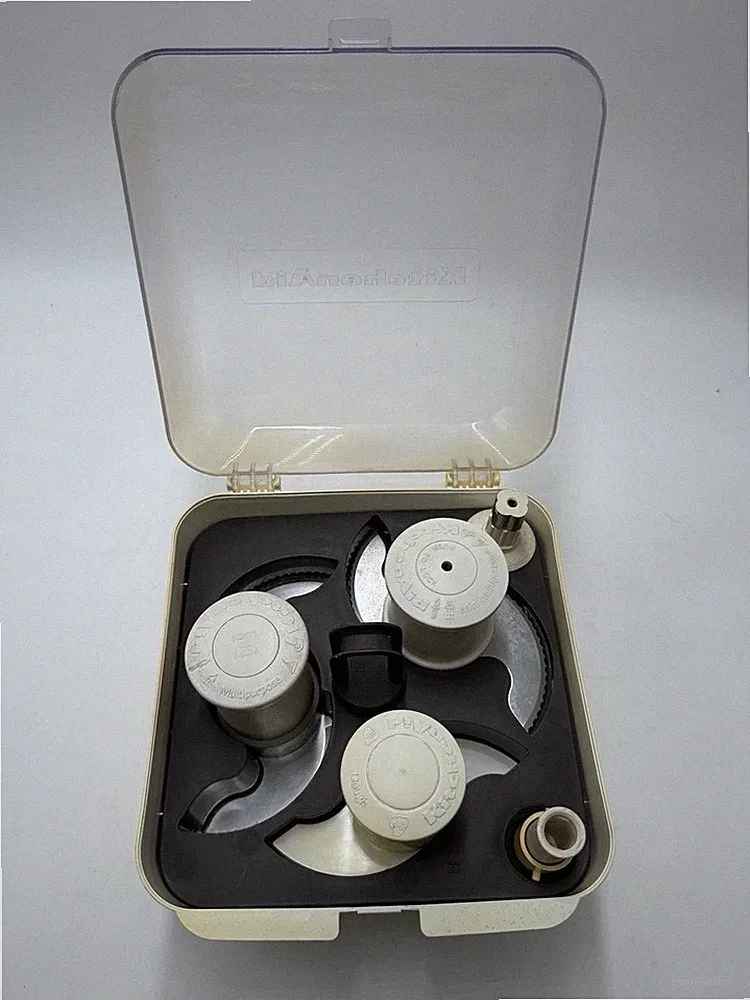 KitchenAid Food Processor Attachment Blade Disc Set w/ Case Multipurpose