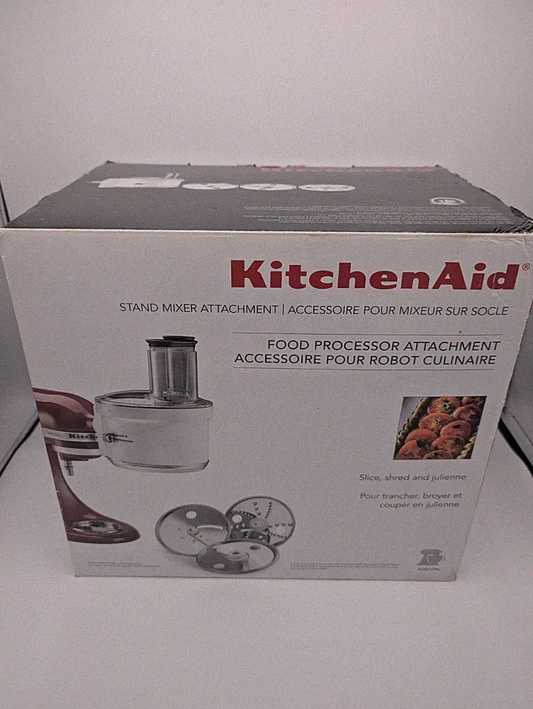 KitchenAid Food Processor Attachment, KSM1FPA, Fits all KitchenAid Stand Mixers
