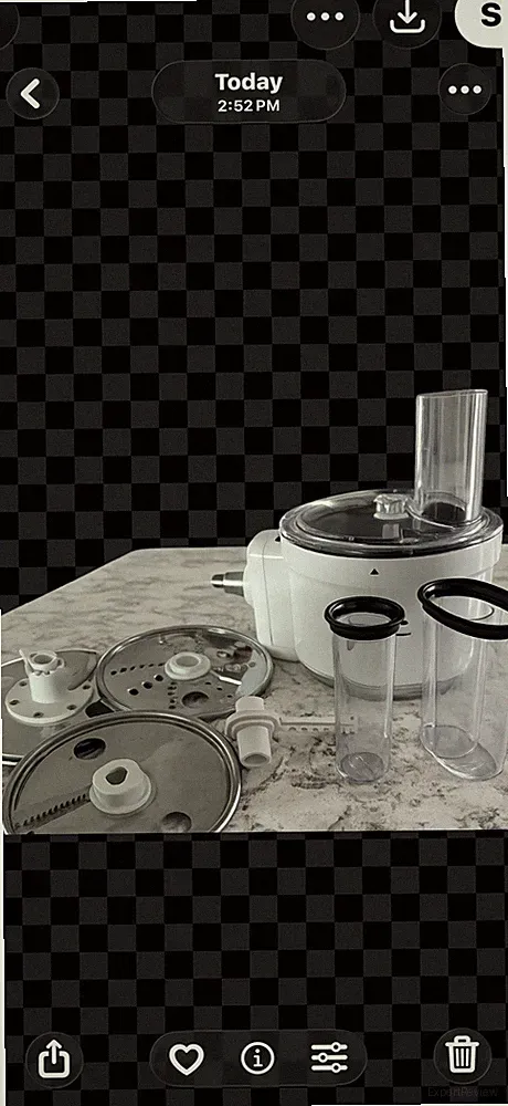 KitchenAid Food Processor Attachment Set – Genuine– Excellent Condition