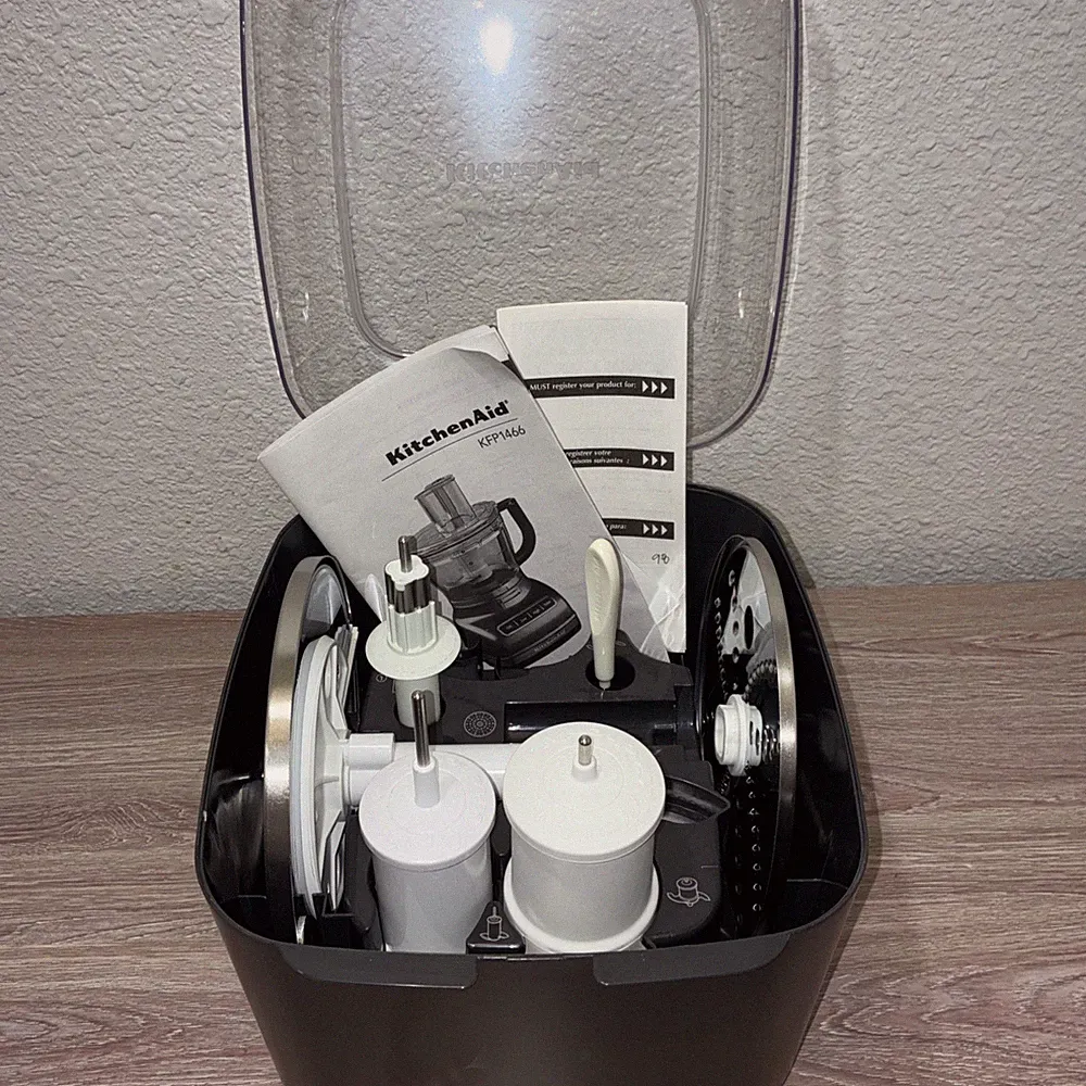 KitchenAid Food Processor Attachments Blades Discs Storage Case KFP1466