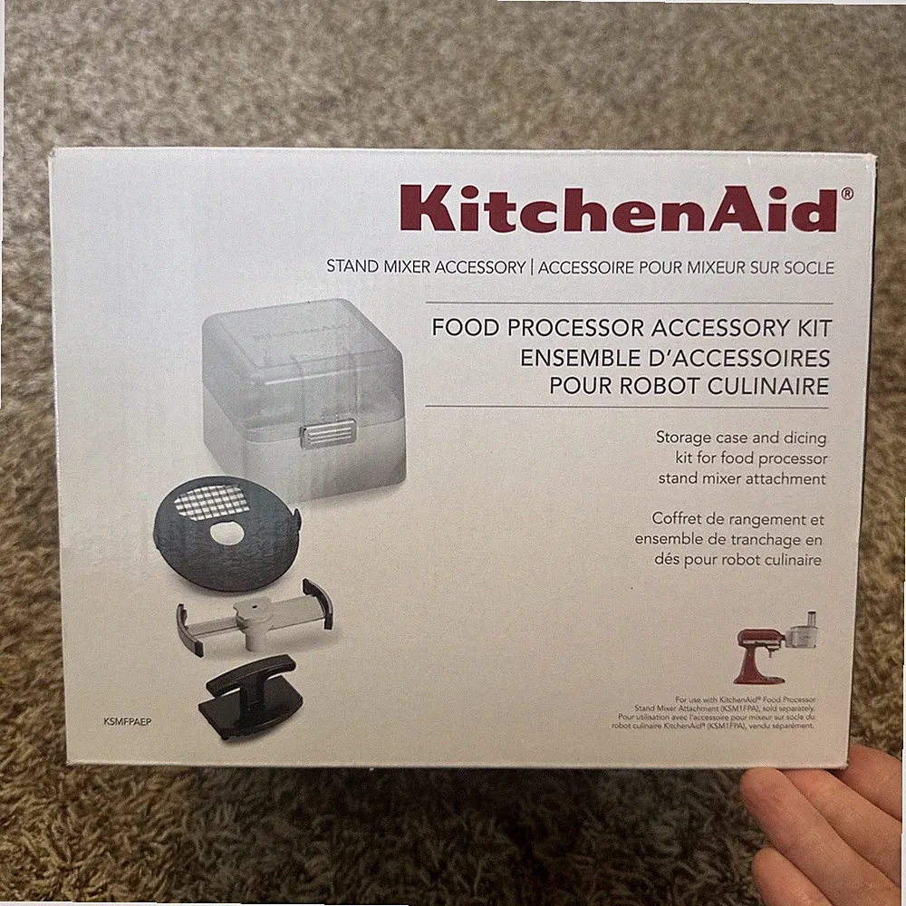 KitchenAid Food Processor Dicing Kit Attachment w/ Case KSMFPAEP