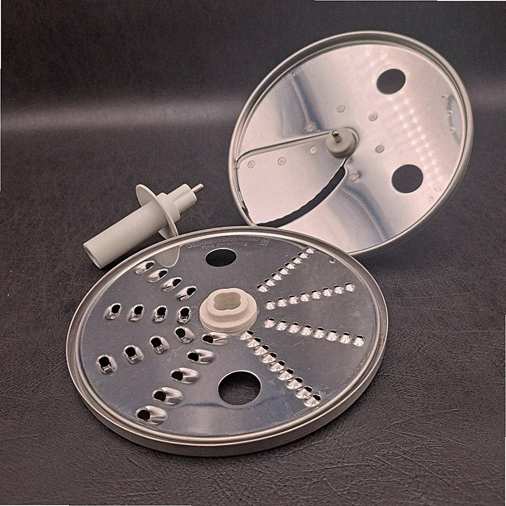 KitchenAid Food Processor Disc Set Fine Medium Shredding Adjustable Slicing 3pc