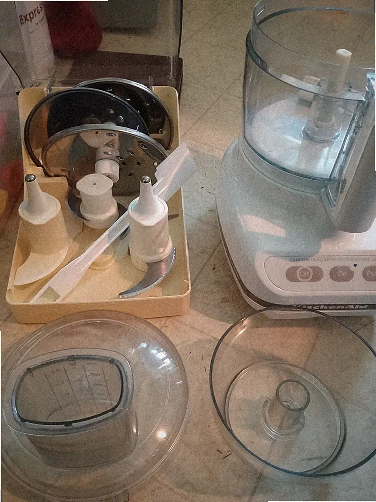 KitchenAid Food Processor KFP600WH Tested Working with Blades & Accesories
