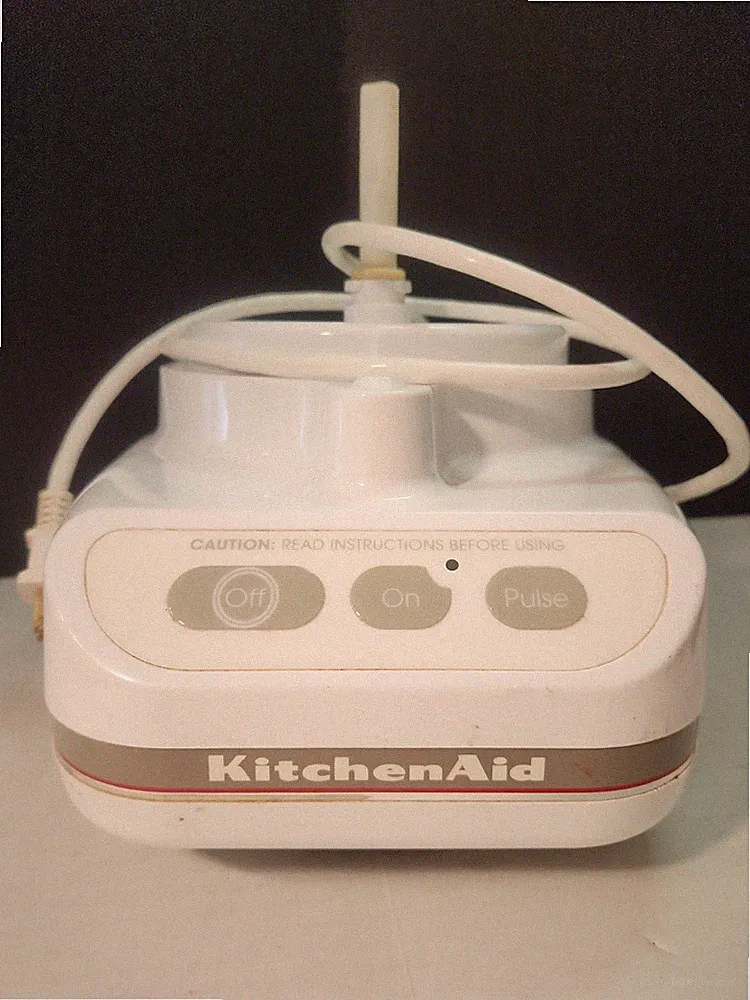 KitchenAid Food Processor KFP600WH White Base Motor Only Replacement Part Tested