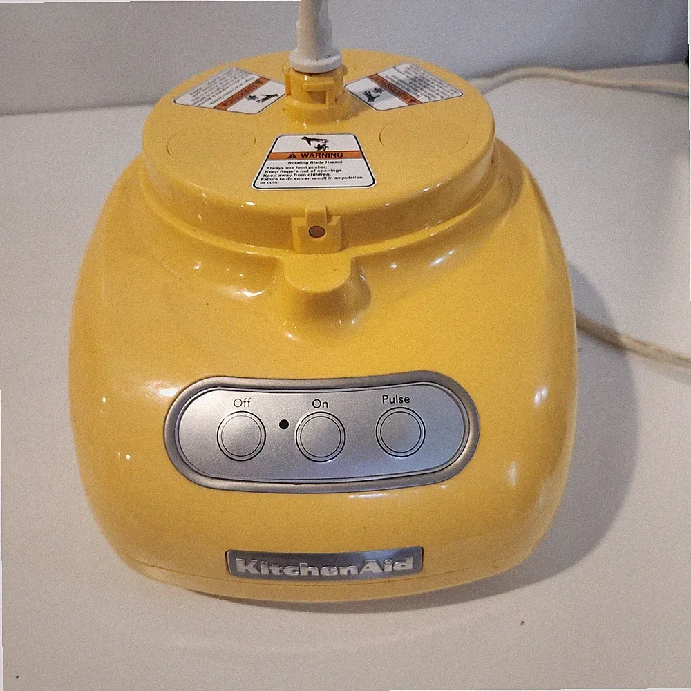 KitchenAid Food Processor KFP740QBF1 Yellow Motor Base Replacement Part