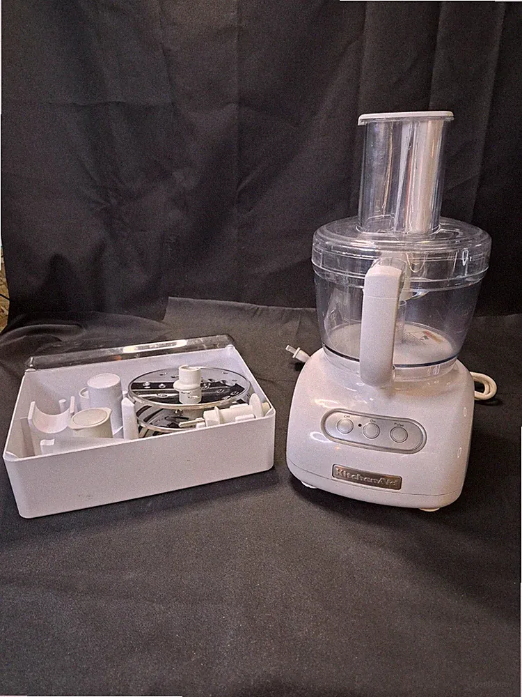 Kitchenaid Food Processor KFP750WH0 White Complete & Accessory Kit Professional