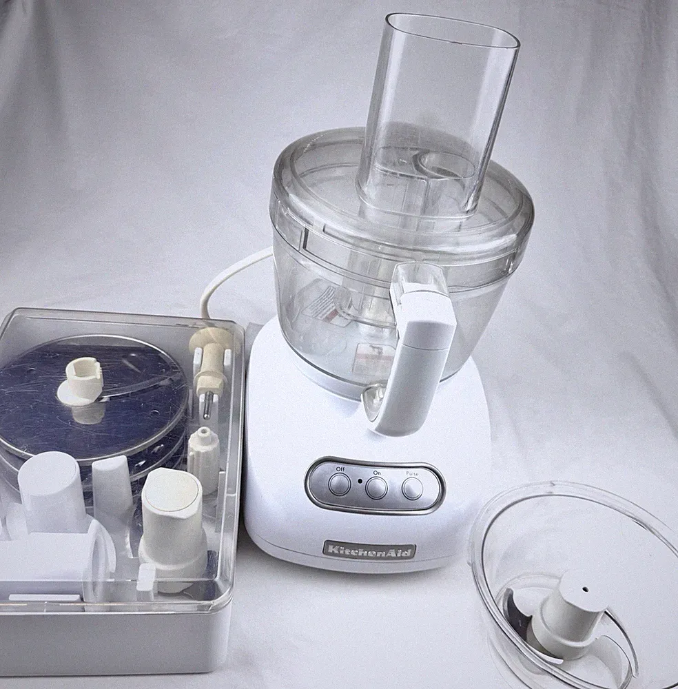 Kitchenaid Food Processor KFP750WH0 White Complete & Accessory Kit Professional