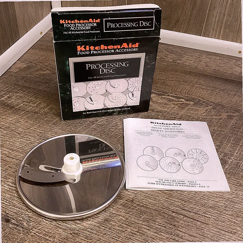 KitchenAid Food Processor KFPSH6 Thick 6MM Shredding Disc & Manual