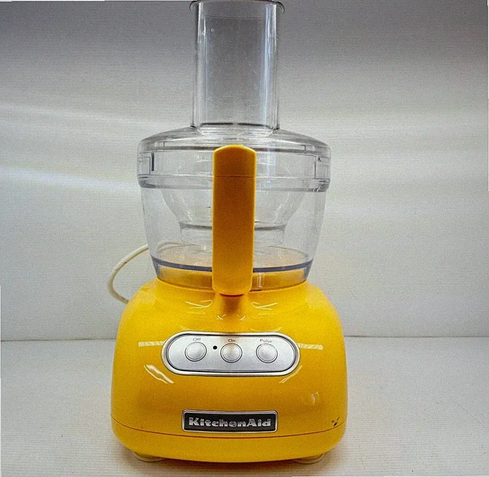 KitchenAid Food Processor KFPW740QBF1, AC 120V 60Hz 5.8A Max In Yellow Color