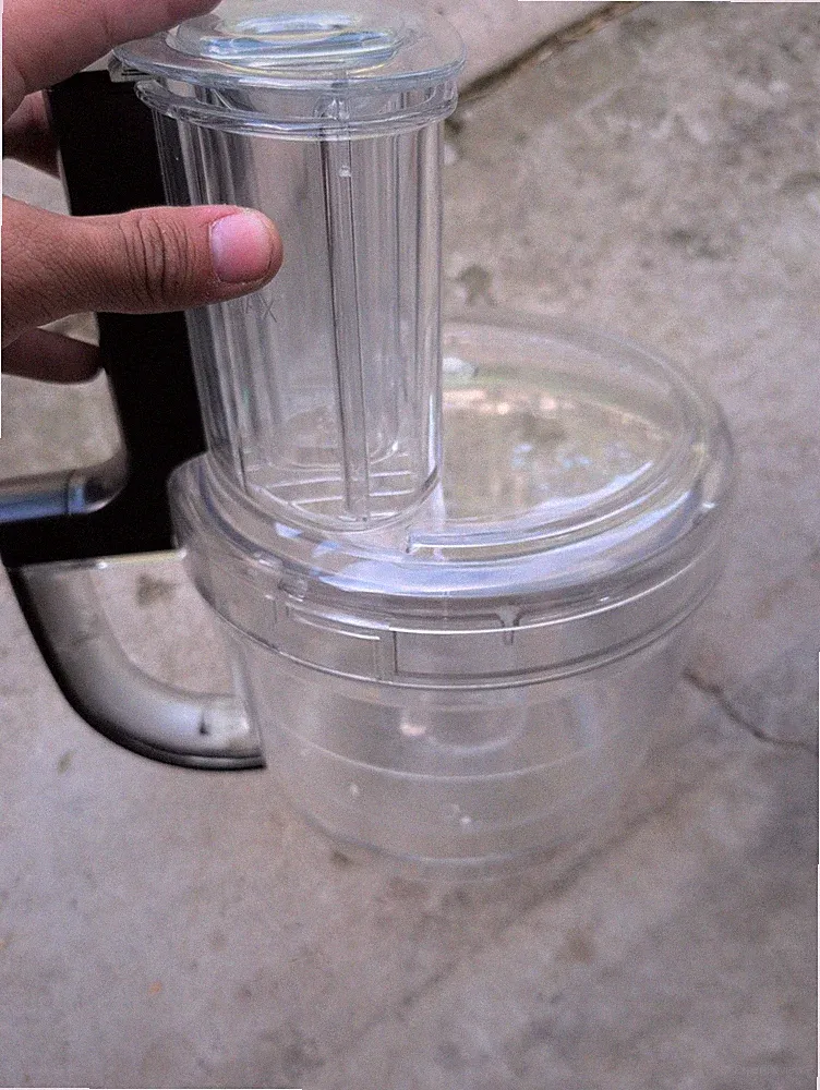 KitchenAid Food Processor kfpw763cs 12 Cup Bowl 4 Cup Mini Lid Pusher PARTS