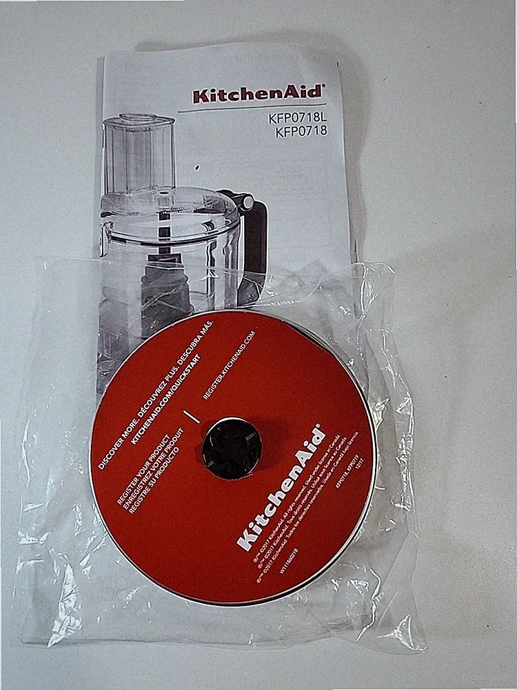 KitchenAid Food Processor Medium Shred Slice Blade E105402 Blade Disk/Manual