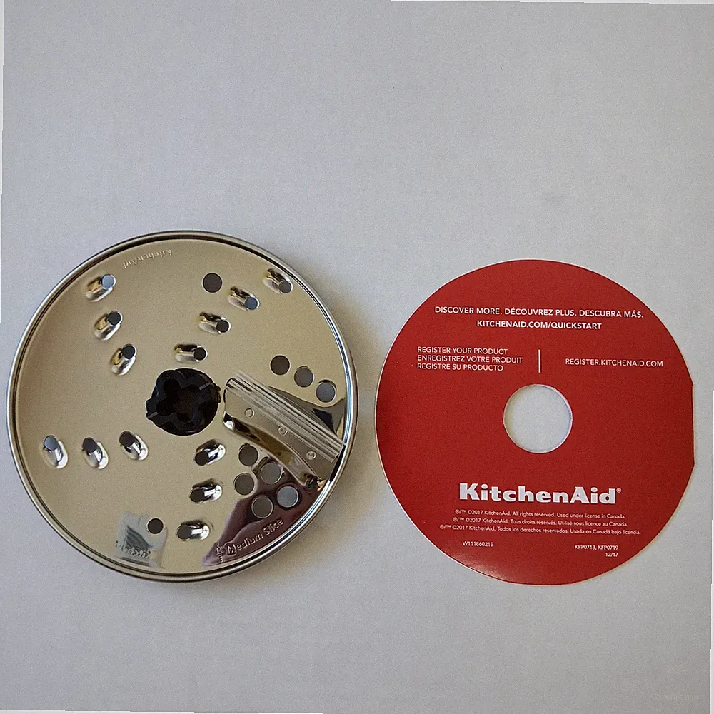 KitchenAid Food Processor Medium Slice/Medium Shred Blade Stainless Steel
