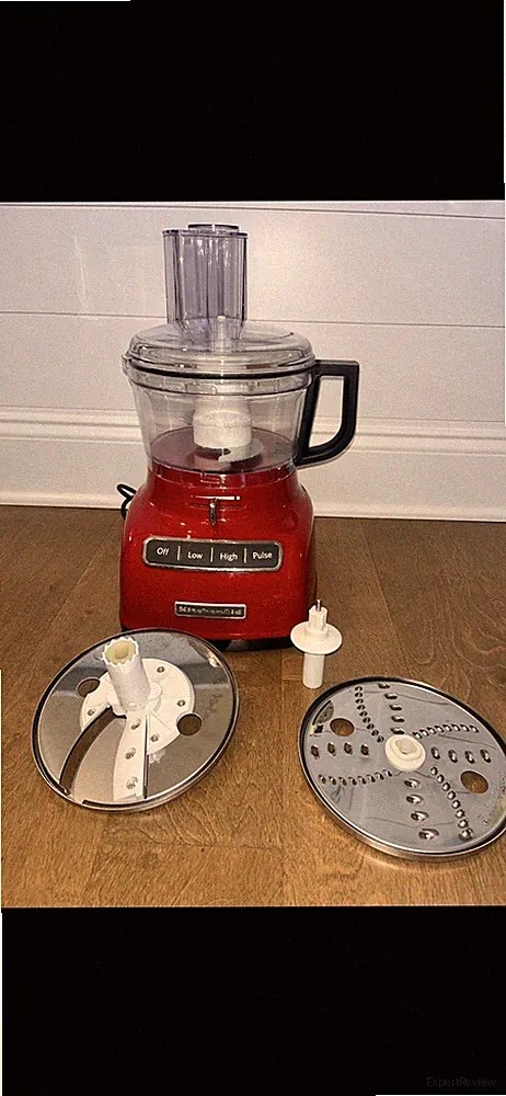 KitchenAid Food Processor Model KFP0722ER Empire Red 7 Cups Great Condition