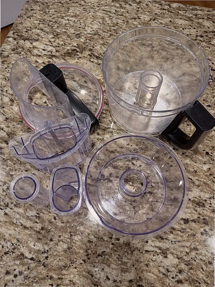 Kitchenaid Food Processor Parts 9c KFP0922OB Work Bowl Lid Shoot Small Bowl Etc