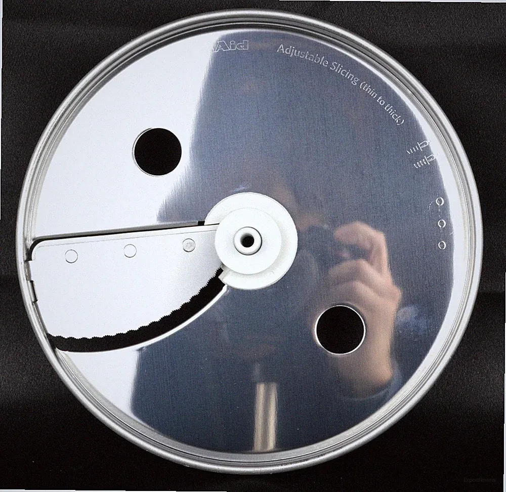 KitchenAid Food Processor Parts Adjustable Slicing Disk Thin to Thick Stainless