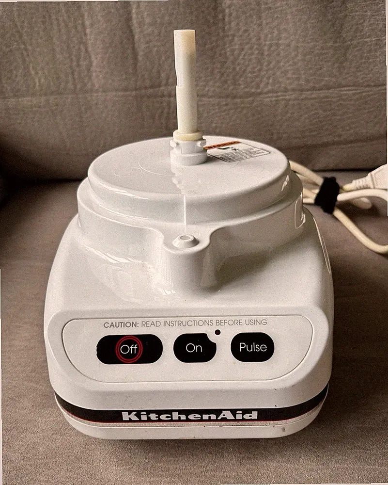 KitchenAid Food Processor Pro 670 KFP670WH White Base Motor Only Tested Made USA
