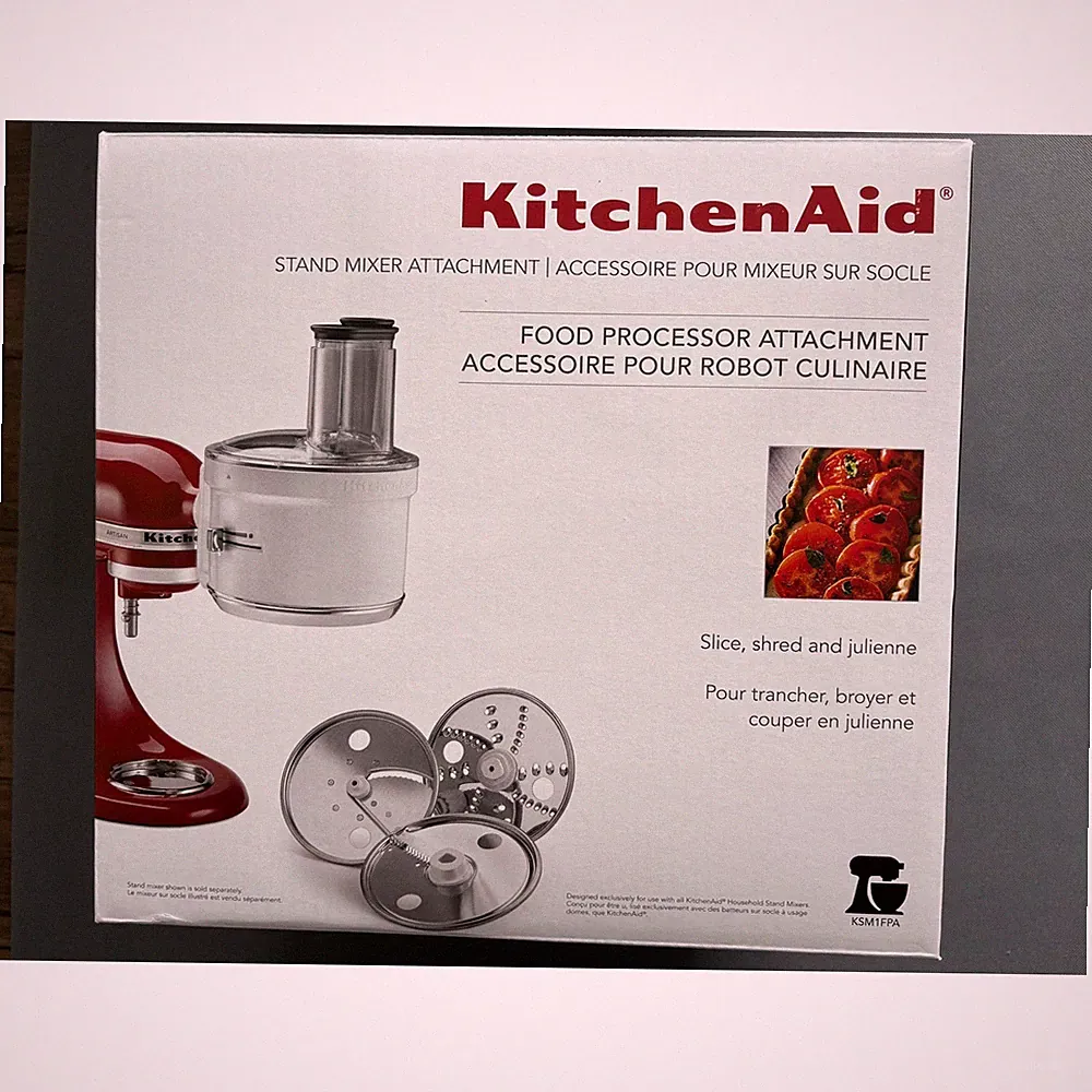 KitchenAid Food Processor Stand Mixer Attachment KSM1FPA ExactSlice System