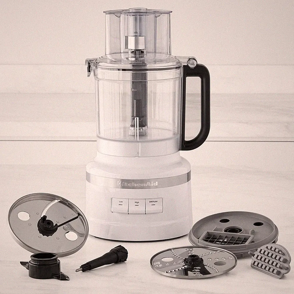 KitchenAid® Food Processor with Dicing Kit,White, 13-cup