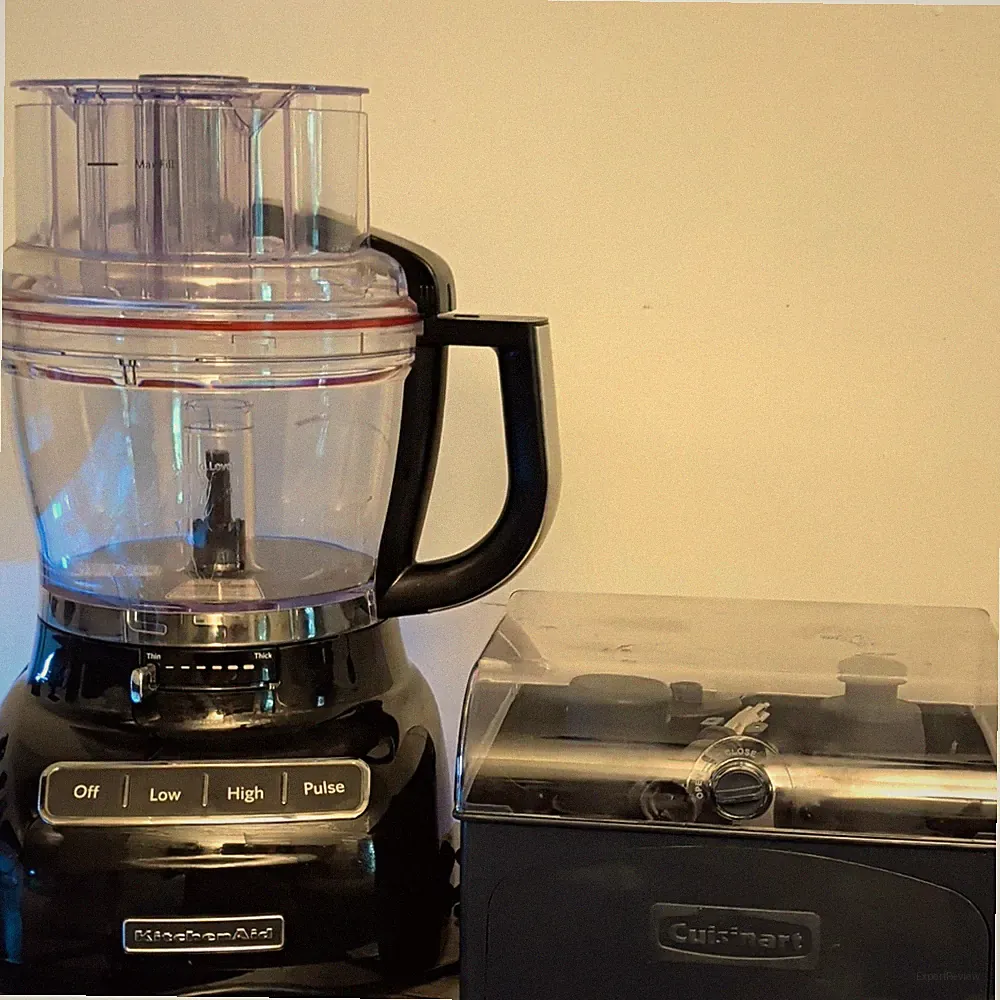 KitchenAid Full-Size 11 Cup Food Processor Black w/ Bowl Lid Disc Set Blade