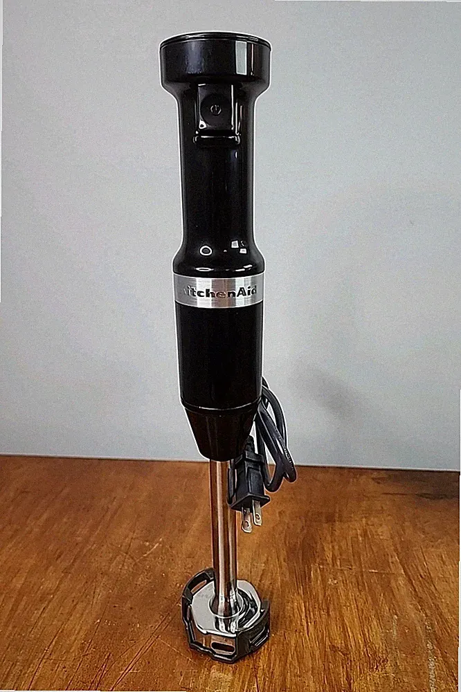 KitchenAid Immersion Handheld Blender Variable Speed KHBV53 Black Tested Works