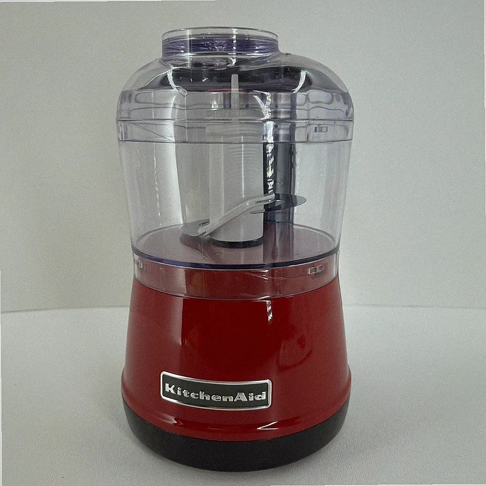 KitchenAid KFC3511 3.5 Cup Mini Food Chopper Vegetable Dicer Compact Empire Red