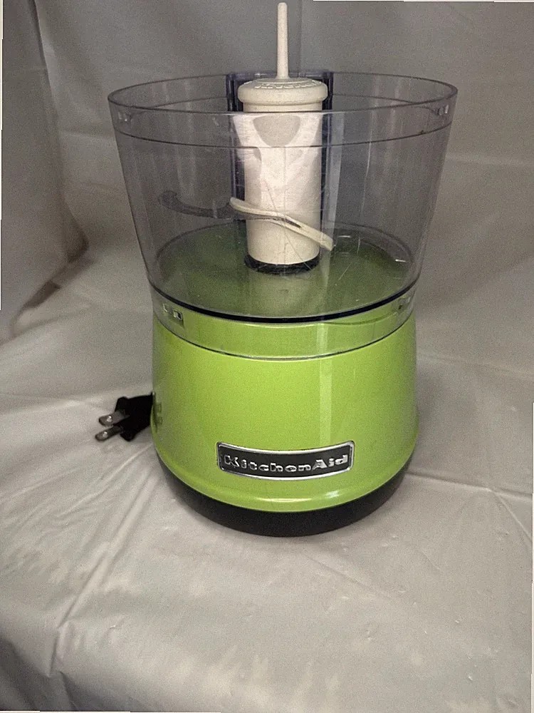 KitchenAid KFC3511GA 3.5-Cup Food Chopper Green Apple - Used No Lid