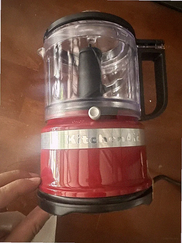 KitchenAid KFC3516 3.5 Cup Mini Food Processor Red Pulse Control 2-NEW . NO BOX