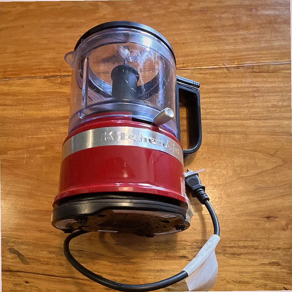 KitchenAid KFC3516 3.5 Cup Mini Food Processor Red Pulse Control 2-Speed