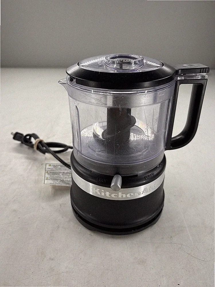 KitchenAid KFC3516BM Mini Food Processor 3.5 Cup Black Electric Chopper Kitchen