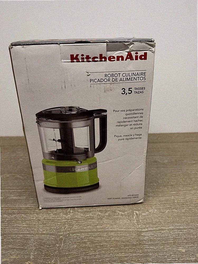 KitchenAid KFC3516GA 3.5 Cup Food Chopper Green Apple NEW Factory Sealed