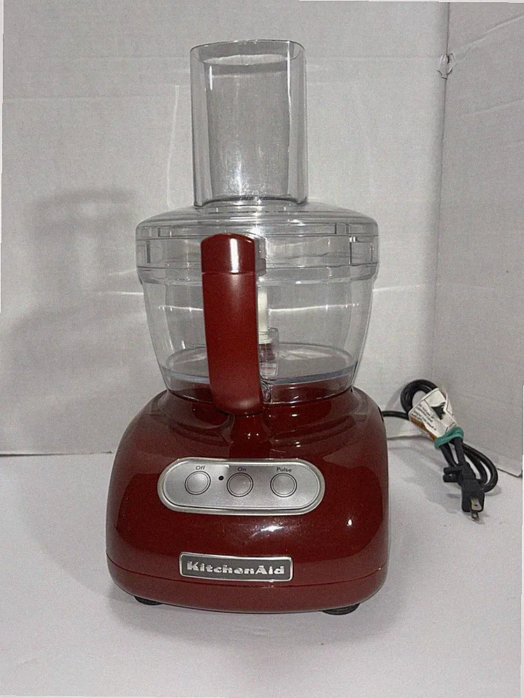 Kitchenaid Kfp 470 Full Size Red Food Processor Great Condition Works!