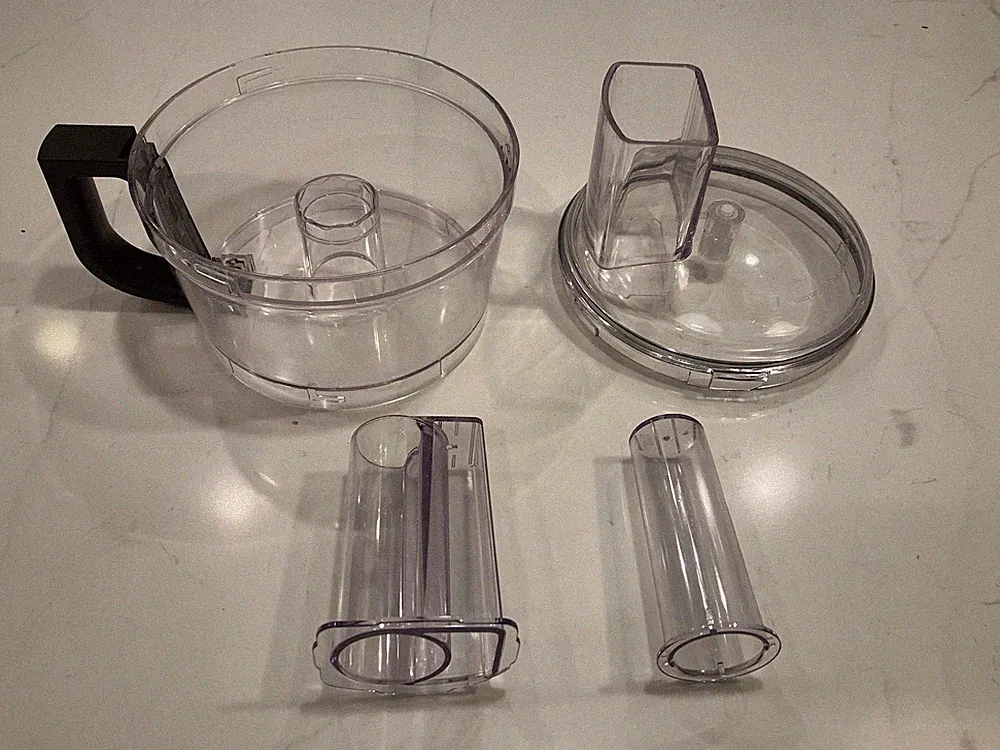 Kitchenaid KFP0711CU0 7-Cup Food Processor Replacement Bowl, Lid & Pushers Used