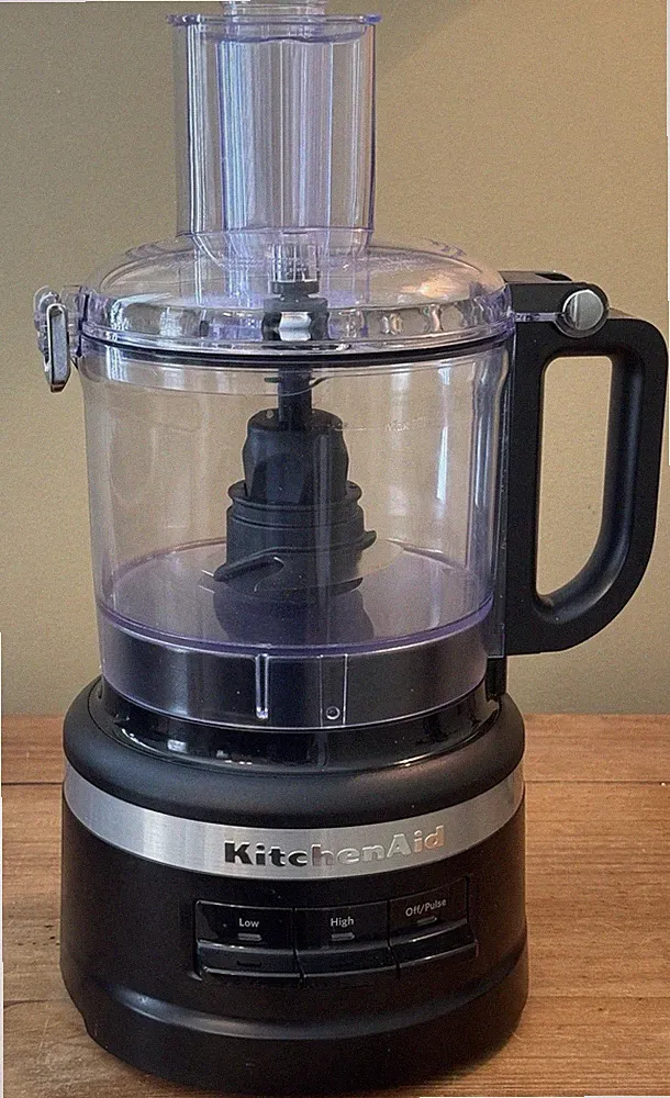 KitchenAid KFP0718BM 7 Cup Food Processor - Black Matte