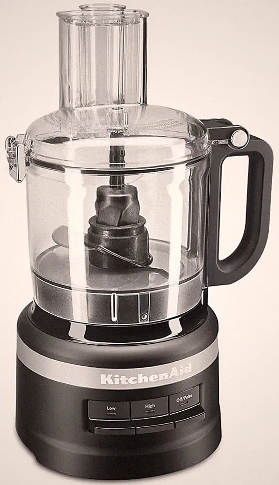 KitchenAid KFP0718BM 7 Cup Food Processor - Black Matte