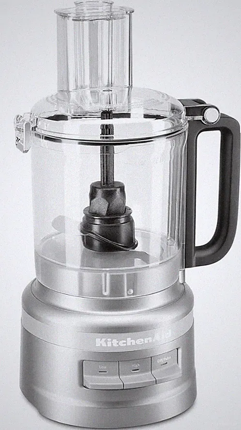 KitchenAid KFP0918CU 9 Cup Food Processor - Contour Silver