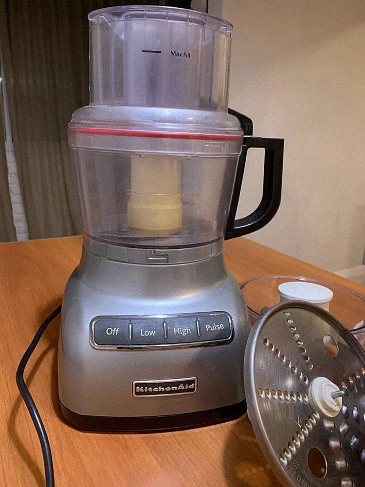 KitchenAid KFP0922CU0 Food Processor 9 CUP plus Small Bowl Silver with ALL Acce